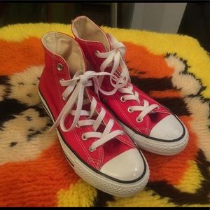 *SOLD* Converse Red high top all stars